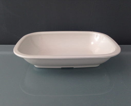 PLATO CUADRILONGO, 1110 ML. MELAMINA ARENAProquisa MTY